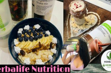 The Making of my Healthy Breakfast 🍃🍌🍇|Herbalife Nutrition