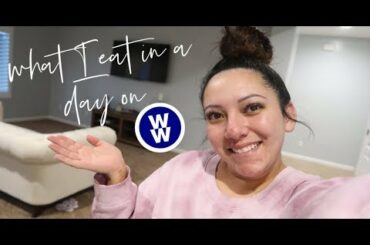 WHAT I EAT IN A DAY WEIGHT WATCHERS 2020