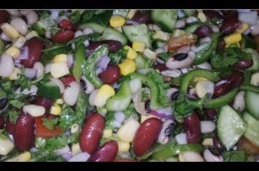 Mexican Salad| Mexican Salad Recipe| Mexican Salad Bowl Recipe| Mexican Salad Dressing Recipe| Urdu