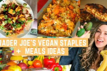 TRADER JOES GROCERY HAUL + MEAL IDEAS