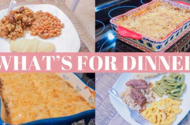 WHAT'S FOR DINNER // DINNER IDEAS // COOK WITH ME