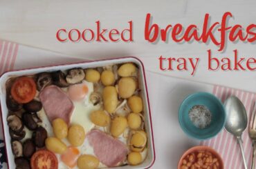 Slimming World Syn-free cooked breakfast traybake recipe - FREE