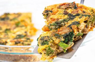 How To Make a Healthy Crustless Quiche By Carrie Underwood