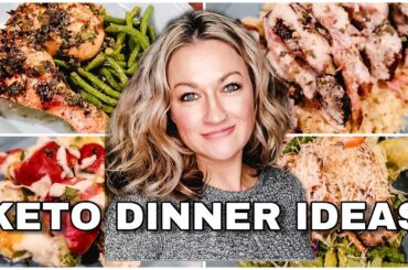 KETO DINNER IDEAS | WHAT'S FOR DINNER ON KETO? | EASY KETO RECIPES | Suz and The Crew