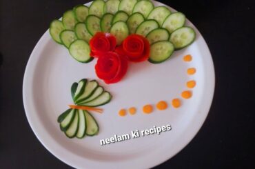 Beautiful and easy salad decorations ideas ||new decoration ideas by neelamkirecipes