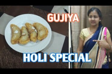 SUJI MAWA GUJIA I HOLI SPECIAL RECIPE I RADHA'S RECIPES