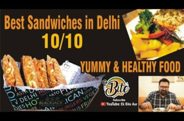 Yummy Food@ Black Jack & Nutritious Nation  Punjabi Bagh. 10/10 Sandwich. Delectable Healthy Food.