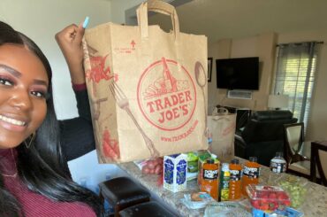 $60 Trader Joe’s grocery haul + healthy meal ideas | Budget Friendly