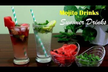 Mojito Drinks | Virgin Mojito | Watermelon Mojito | Mocktails |Summer Drinks |Spicy Cooking Channel