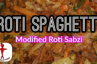 #RotiSpaghetti #HealthySnack #RotiSabziHack Modify Rotis into Interesting & Tasty Snack!