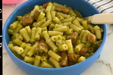 Creamy Spinach Pasta | Toddler lunch Ideas | kids lunch | Mac n Cheese | Hidden Vegetables Macaroni