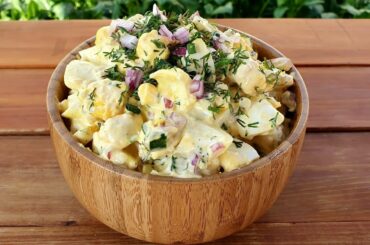 Easy and Delicious Egg Salad Recipe | ASMR | Çox Ləzzətli Yumurta Salatı Resepti | Salad Recipes