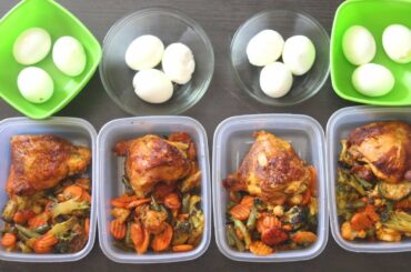 10 Healthy Meal Prep for only $7 Breakfast and Lunch for a week