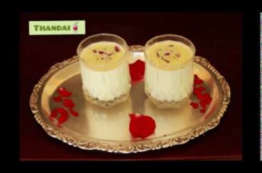 Thandai | Holi Special Recipe | Healthy Recipes