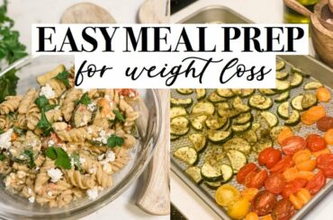 HEALTHY MEAL PREP! CHICKEN & PASTA SALAD + AVOCADO & EGG TOAST!