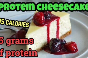 High protein/low calorie cheesecake!