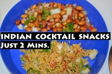 Quick Indian Cocktail Snack Recipe Video by Chawlas-Kitchen.com