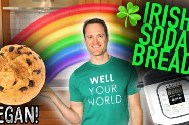 Vegan Irish Soda Bread in the Instant Pot! Oil free, Yummy