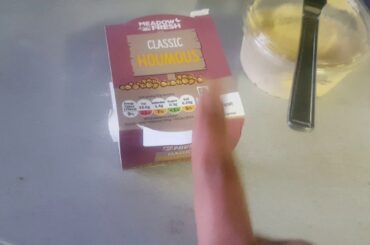 Super quick super easy super tasty super healthy  hummous sandwich