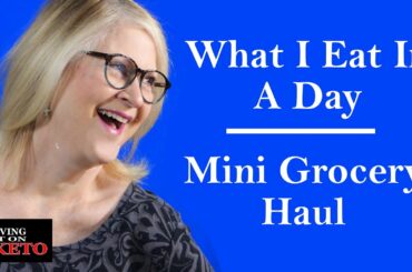 What I Eat In A Day  //  Mini Grocery Haul // Weight Loss // Diet