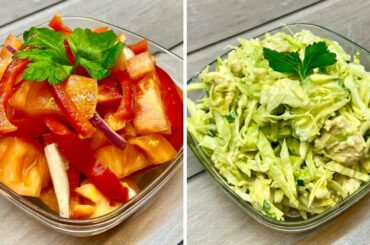 3 Easy & Healthy Salad Recipes For Dinner or Lunch | Healthy Salad Recipes For Weight Loss