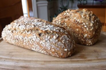 No-Knead Multigrain Whole Wheat Bread… super easy… no machines (updated)