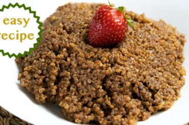 Easy & Healthy Breakfast | Chocolate Quinoa in Tamil