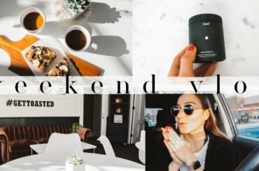 VLOG: f45 workout, grocery haul, coffee shop, seed probiotics, healthy lunch, chickpea pasta recipe!