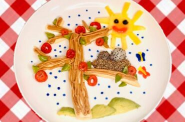 EASY TODDLER FOOD ART | Get kids to eat their food!