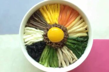 How to Make Korean Healthy Food, Bibimbap
