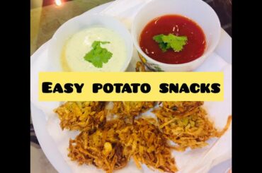 EASY SNACKS FOR SCHOOL I EASY FOOD RECIPES I POTATO SNACKS I PAKISTANI FOOD