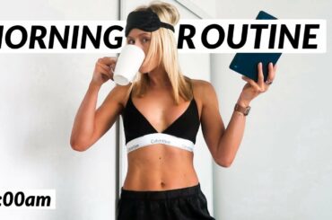 MY MORNING ROUTINE 2020 Healthy Habits, Productive, & Growing Long Hair