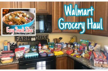 Walmart Grocery Haul || Easy Snack Idea for Toddlers