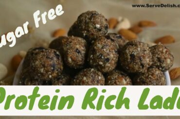 #Dry Fruit Laddu |Protein Rich Laddu Recipe | Sugar Free Ladoo | Post Workout meal Recipe