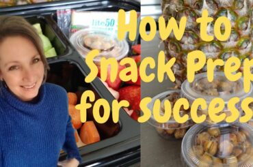 WW Weekly Snack prep | Healthy and Easy WW