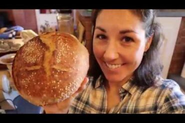 Sourdough!  Growing Yeast and Grinding Wheat for a Healthy Bread