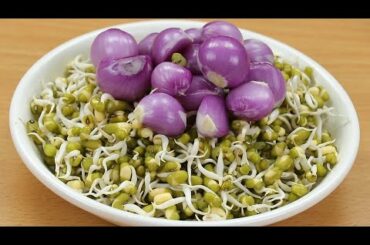 Snack Recipes | Healthy Snack Recipe with Sprouts | Delicious Sprouts Recipes