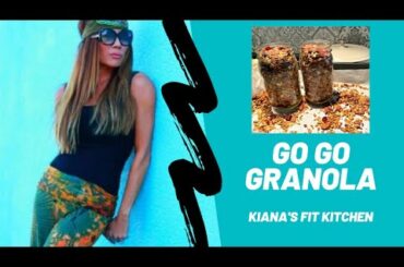 Kiana's Fit Granola Recipe | Healthy Snack, Topping for Greek Yogurt or Smoothie Bowl