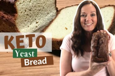 Keto Yeast Bread (Perfect for Sandwiches!) Recipe Tutorial