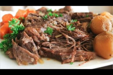 Instant Pot POT ROAST - BEEF ROAST Recipe - Healthy Dinner Recipes