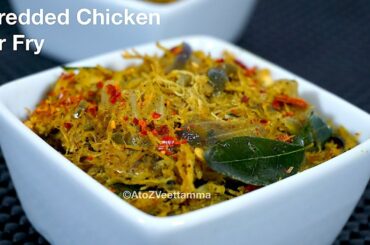 Shredded Chicken Stir Fry | Easiest chicken recipe ever!! Simple and Healthy Chicken recipe