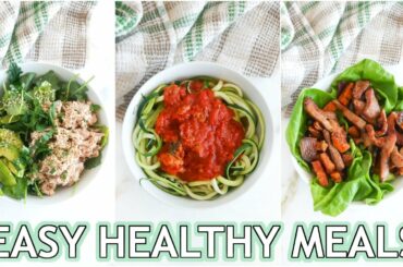 Easy Healthy Recipes For Dinner ANYONE Can Make!