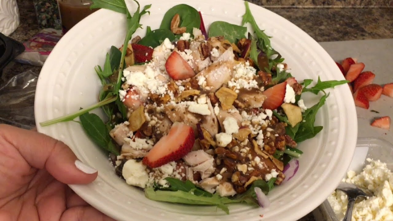 Chicken Berry Pecan Salad | Healthy Dinner Ideas | Weightloss Meals Chicken Berry Pecan Salad | Healthy Dinner Ideas | Weightloss Meals