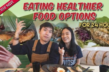 We Made John Eat Healthy for 24 Hours! | Eatbook Food Guide | EP 38