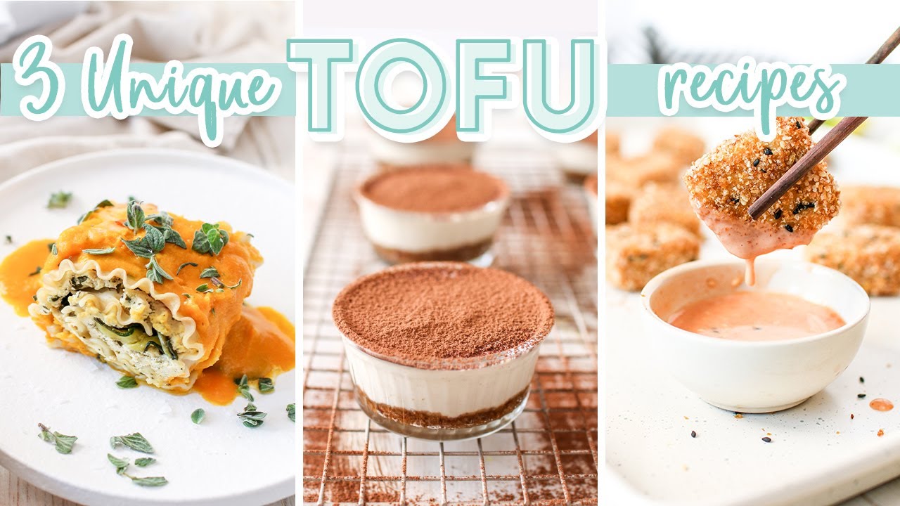 How to Use TOFU | 3 Easy & Unique Recipe Ideas! How to Use TOFU | 3 Easy & Unique Recipe Ideas!