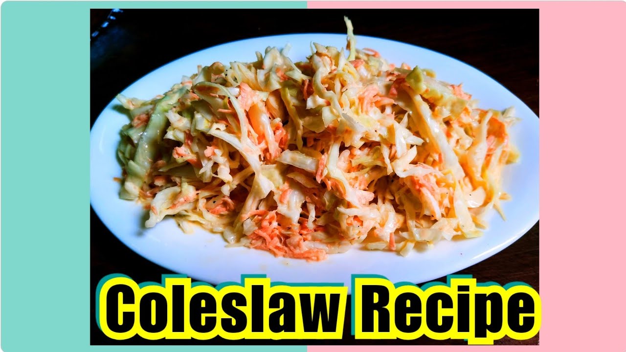 Coleslaw Recipe Homemade (Side Dish) Easy Healthy food Homemade | Paano gumawa ng Coleslaw Coleslaw Recipe Homemade (Side Dish) Easy Healthy food Homemade | Paano gumawa ng Coleslaw