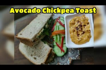 How to make healthy Avocado Chickpea Toast