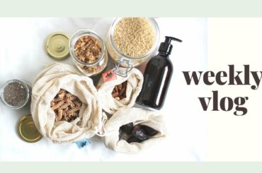 Weekly Vlog| how I meal prep for the week, banana bread recipe & more