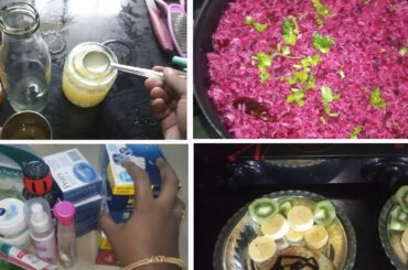 Monthly groceries shopping/simple summer drink/quick & healthy lunch box/abhivgworld