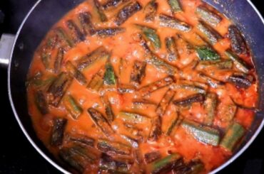 Vendakkai Puli Kulambu | Vendakkai Kara Kuzhambu | Okra Curry | Spicy Cooking Channel